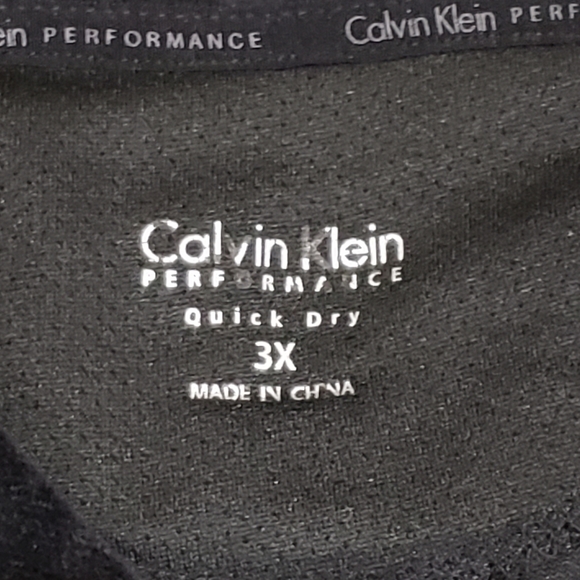 Calvin Klein velour track jacket size 3XL - Picture 5 of 6